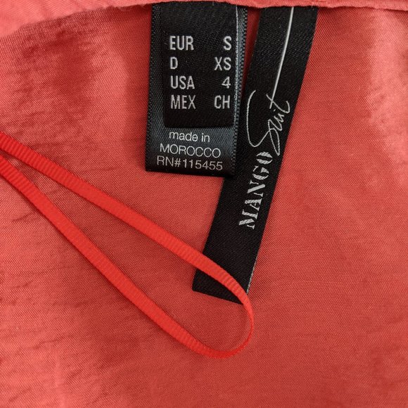 Pretty Mango Size 4 Coral Top - Picture 7 of 10